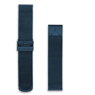 LILIENTHAL BERLIN - STRAP - blue mesh / 20 mm