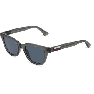 Gucci GG1116S Herren-Sonnenbrille Vollrand Panto Kunststoff-Gestell, grau