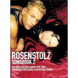 RICORDI Songbook 2 Das Beste aus den Jahren 1999–2003 Arrangiert für Gesang, Klavier und Gitarre