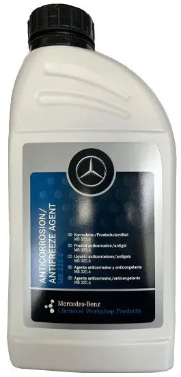 Mercedes-Benz Kühlerfrostschutz 1 Liter MB-Freigabe 325.6 G40 A000989180809