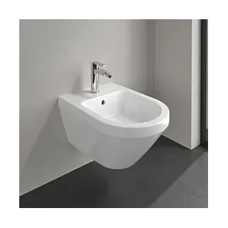 Villeroy & Boch Architectura Bidet 74870001 37x53cm, wandhängend, weiß Alpin