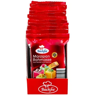 Backfee Marzipan-Rohmasse 200 g, 12er Pack
