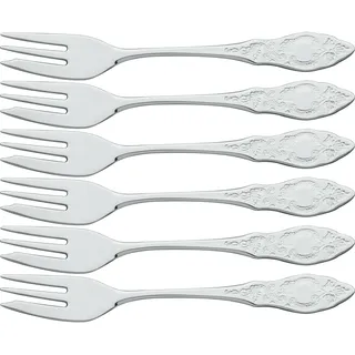 Zwilling Besteck OSTFRIESEN 6 Kuchengabeln Edelstahl poliert