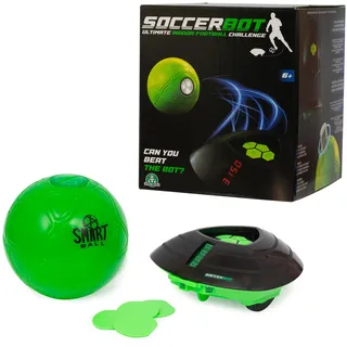 Soccer Bot Smart Ball, Roboter für den Innenbereich, Solo oder Multiplayer, ab 3 Jahren, MR100, Schwarz, M