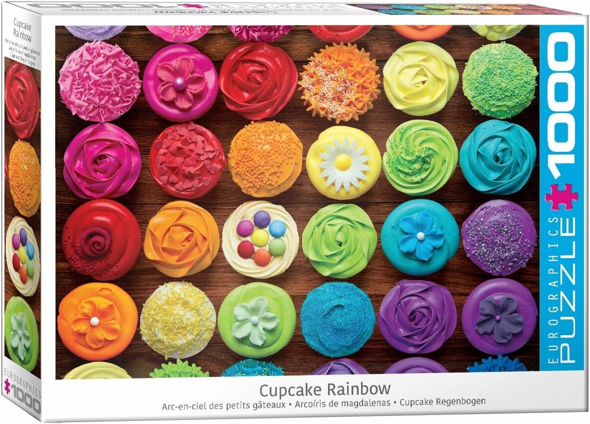 Eurographics Cupcake Regenbogen