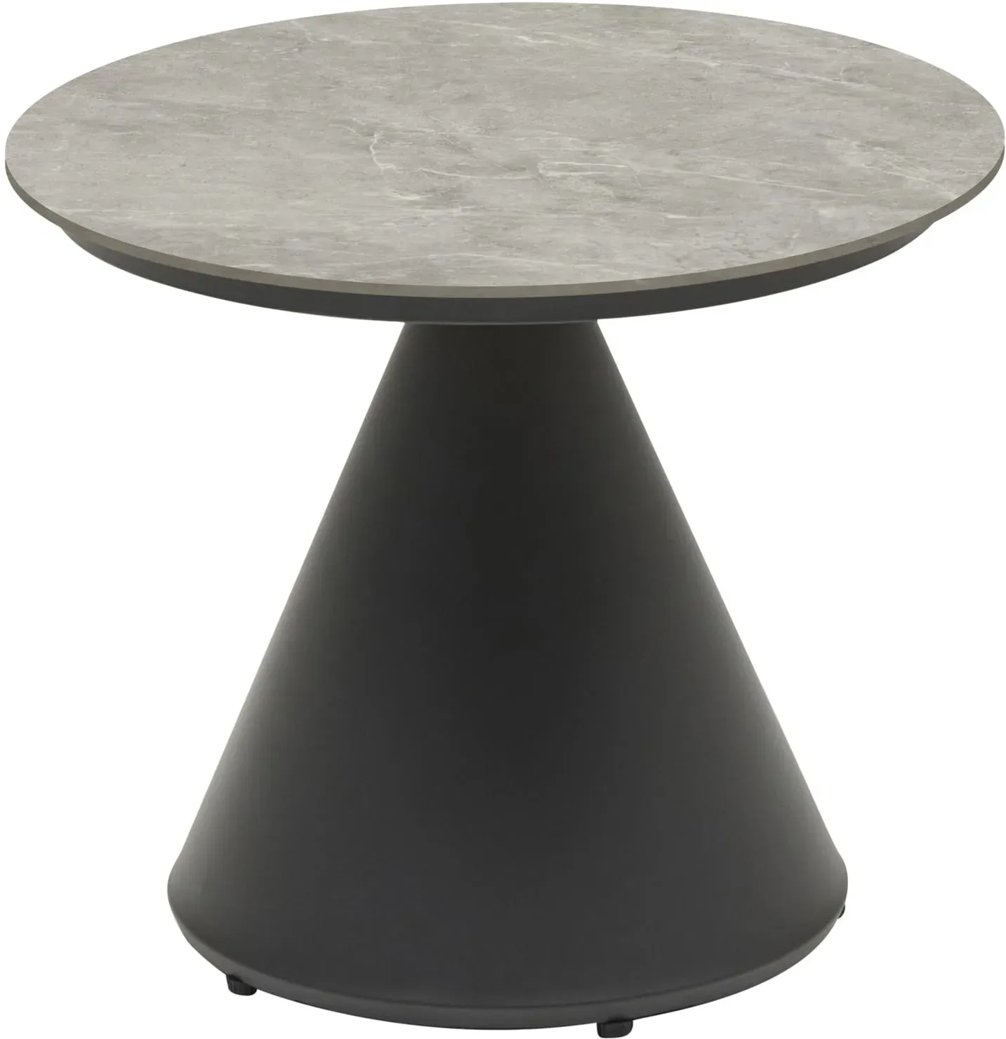 LC Garden »Puerto« Gartentisch Ø50x43cm Beistelltisch rund Betonoptik
