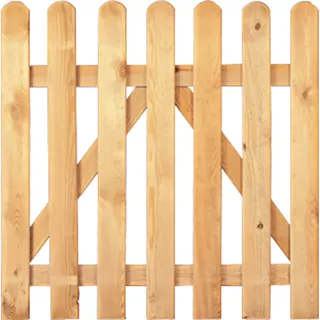 Tetzner & Jentzsch T & J Gartenzaun-Tor Heiko Gerade 100 cm x 80 cm Grün