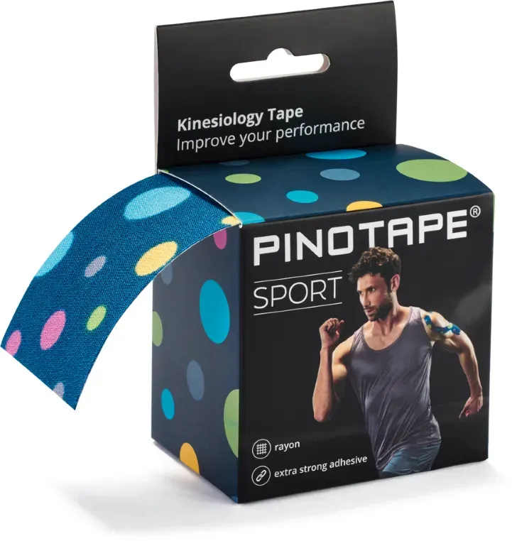 Pinotape Sport Kinesiolgie Tape Dots / Punkte 5 cm x 5 m