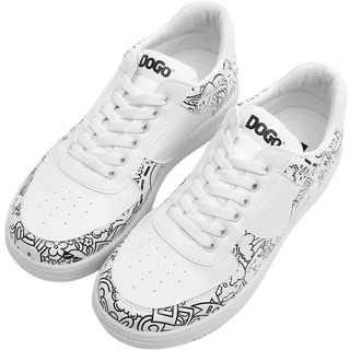 DOGO Schuhe Vegane Damen Dice Sneakers - Bon Voyage 36