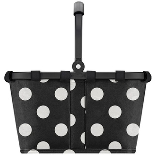 Einkaufstasche 33 cm Dots White Schwarz Herren