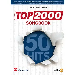 HAL LEONARD Top 2000 Songbook, piano/vocal/guitar: 50 Hits. Schwierigkeitsgrad: mittelschwer