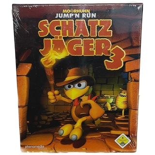Neu Moorhuhn Schatzjäger 3 PC Big Box Jump n Run phenomedia Sammlerstück