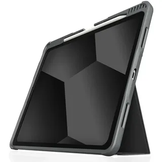 STM Goods Dux Plus Tablet-Cover Apple iPad Air 13" (M3, 2025) 33cm (13\ - Book Cover Schwarz, Transparent