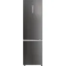 HAIER HDPW3620CNPD 2D 60 SERIE 3 Pro Kühlgefrierkombination (C, 406 l, 2050 mm hoch, Dark inox)