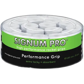 Signum Pro Overgrip Performance 0.6mm weiss 30er Box