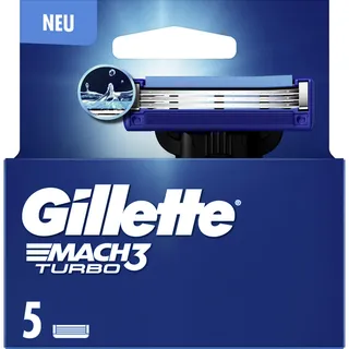 Gillette Mach3 Turbo Rasierklingen 5 St.