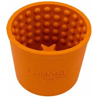 Lickimat Yoggie Pot One Size Orange