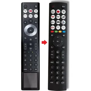 Ersatz Fernbedienung für Hisense TV 65U7NQ | 65U8NQ | 75U72NQ | 75U79NQ