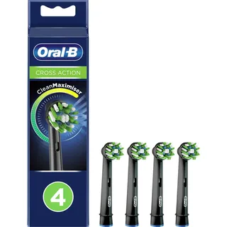 CleanMaximizer Aufsteckbürste schwarz 4 St.