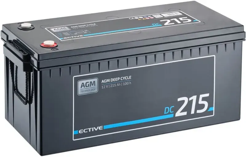 ECTIVE DC 215 AGM Deep Cycle 215Ah Versorgungsbatterie