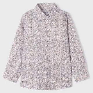 Mayoral Langarmhemd Mayoral Langarm Hemd gemustert Jungen (317058)