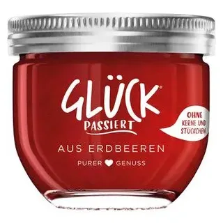 Glück Passiert Erdbeere, 230g