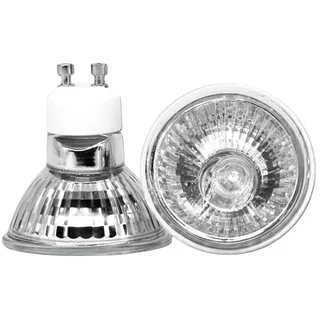 ShuoHui GU10 35W Halogen Leuchtmittel, Halogen Reflekto GU10 35 Watt Dimmbar, 2700K Warmweiß für Küche, Büro, Zuhause 360lm 230V (2)