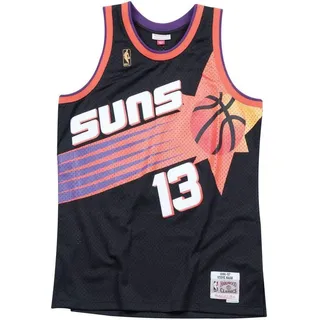 Mitchell & Ness, Herren, Sportshirt, NBA Phoenix Suns 2.0 #Steve Nash Trikot Herren (M), Schwarz, M