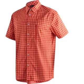 Maier Sports Mats Herren orange check - 54