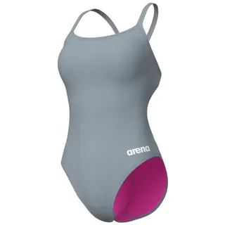 Arena TEAM Badeanzug Damen Challenge Einfarbig - Sea Foam-white - 36