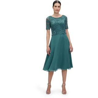 Vera Mont Cocktailkleid mit Spitze Dark Emerald,48
