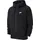 Herren-Kapuzenjacke Black/Black/White L