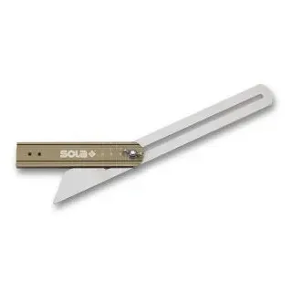 Sola Winkelschmiege 56052101, 250 mit variablen Winkelmaß Länge: 250mm,