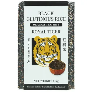 ROYAL TIGER schwarzer Klebreis 1kg