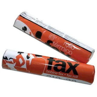 Fabrisa Fax-thermopapierrolle 210x40x12 Mm 16 Einheiten - White