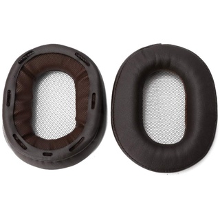 Sony MDR-1R MK2/MDR-1A Replacement Earpads, Ohrpolster, Schwarz, Braun, Leder, Memory-Schaumstoff, Kopfhörer, 2 Stück/1 Paar