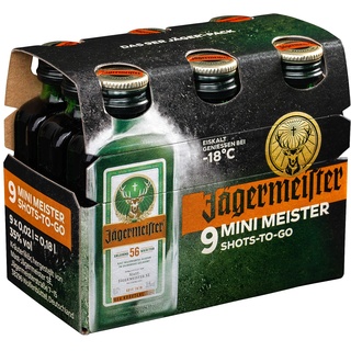 Jägermeister 9 x 0,02l