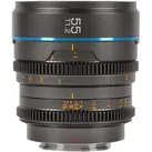 Sirui Nightwalker 55mm T1.2 S35 Cine für Fujifilm X-Mount metallgrau