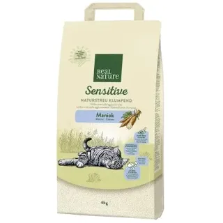 REAL NATURE Naturstreu klumpend Sensitive Maniok 6 kg