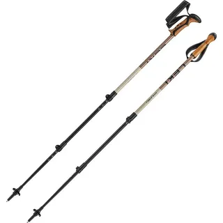 Leki Khumbu 110-145 cm schwarz-braun