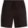 Pyjamashorts Schwarz/Braun XL