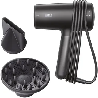 Braun HD4.2 Haartrockner Black Satin Metal (2100 Watt)
