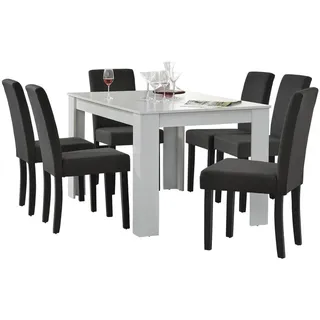 [en.casa] Kramfors 7-tlg. weiß