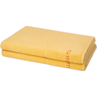 Saunatuch 2 x 80 x 200 cm maize