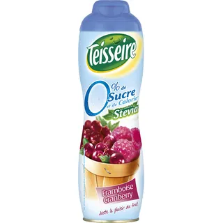 Teisseire Sirup 0% Zucker Himbeer Cranberry 600ml