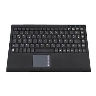 KeySonic Mini Tastatur ACK-540U+ DE schwarz (28002))