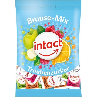 Sanotact Intact Traubenzucker Beutel Brause-Mix