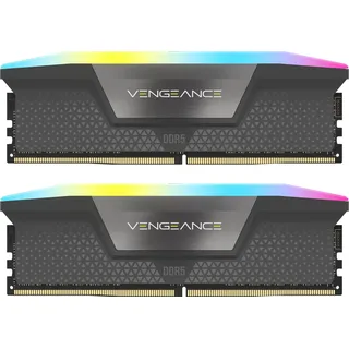Corsair 32GB (2x16GB) Corsair Vengeance RGB DDR5-6000 RAM CL36 RAM Speicher Kit