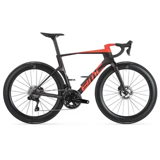 BMC Teammachine R 01 Two Shimano Dura Ace Di2 - 61 cm - Maroon Carbon/Neon Red