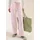 Wide Leg Jeans im Loose Fit Light Blush Rose 30 30W 28L